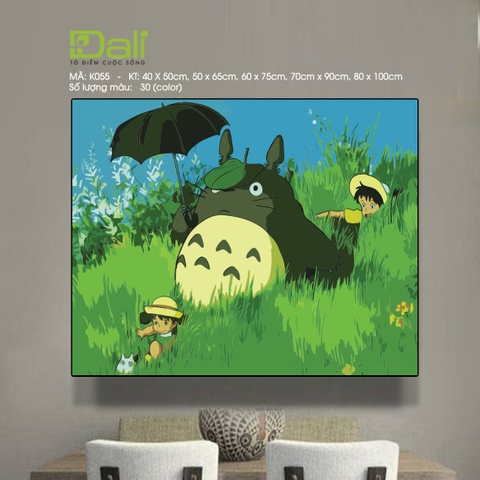Tranh Tô Màu Số Hóa K055