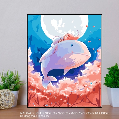 Tranh Tô Màu Số Hóa K069