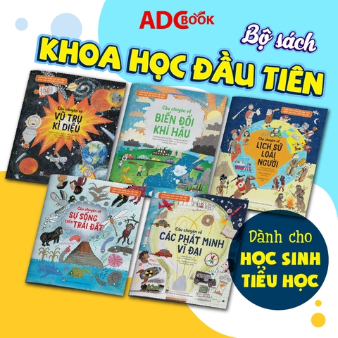 Bộ Cuốn Sách Khoa Học Đầu Tiên Dành Cho Học Sinh Tiểu Học (5 Cuốn)