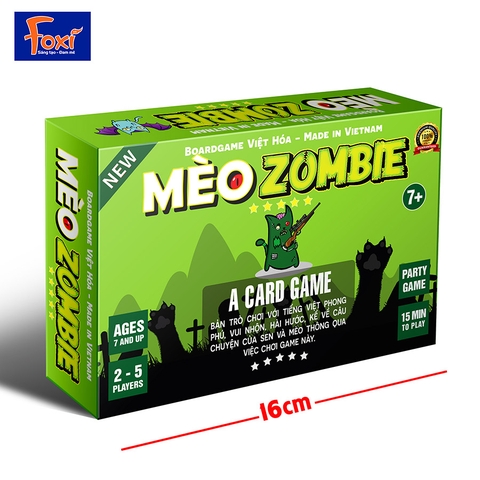 Đồ Chơi Foxi Mèo Zombie PVN1776