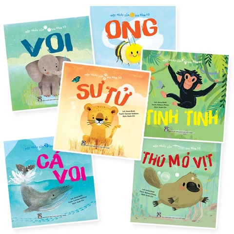 Bộ Một Ngày Của Gia Đình Tớ (6 Cuốn)