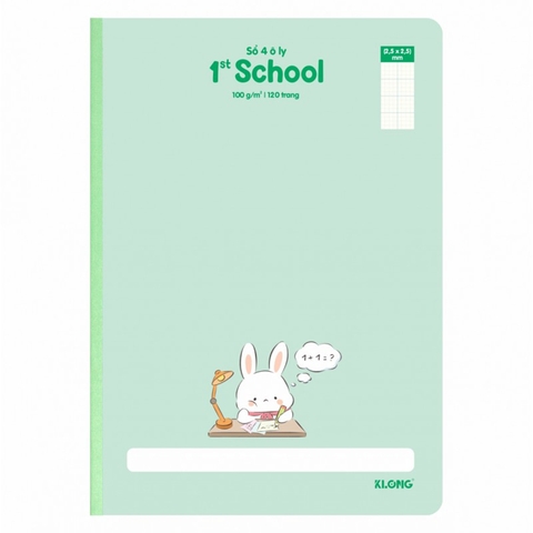 Sổ A4 K.Long 4 Ô Ly 120 Trang TP063