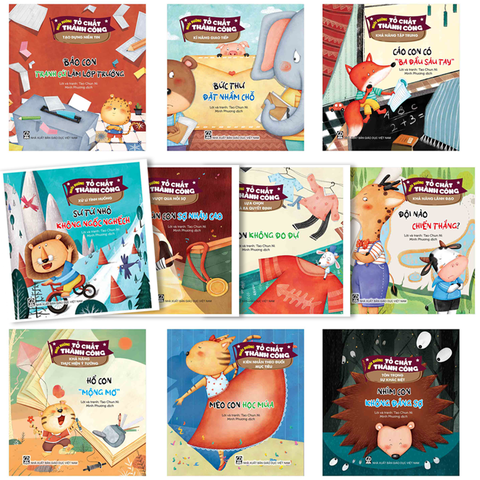 Bộ Nuôi Dưỡng Tố Chất Thành Công (10 Cuốn)