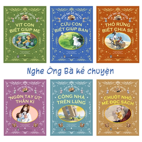 Combo Nghe Ông Bà Kể Chuyện (6 Cuốn)