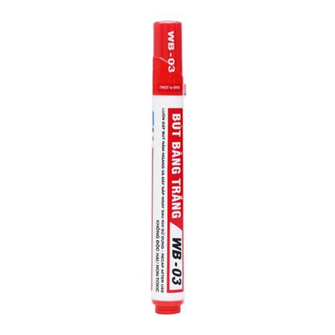Bút Lông Bảng Thiên Long WB-03 Màu Đỏ, Xanh
