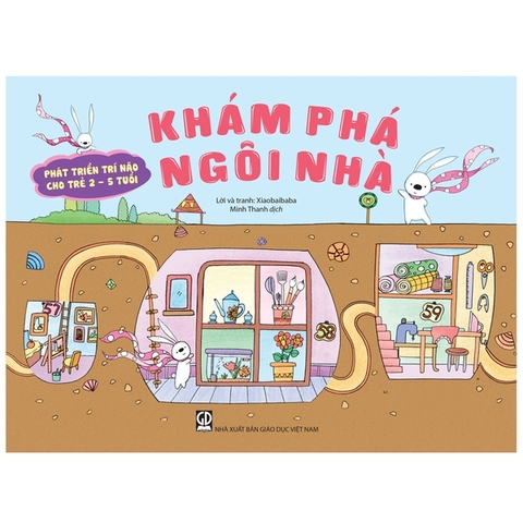 Phát triển trí não cho trẻ 2-5 tuổi - Khám phá ngôi nhà