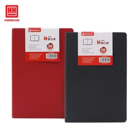 Sổ Bìa Da B5 Hồng Hà 200 Trang 4614