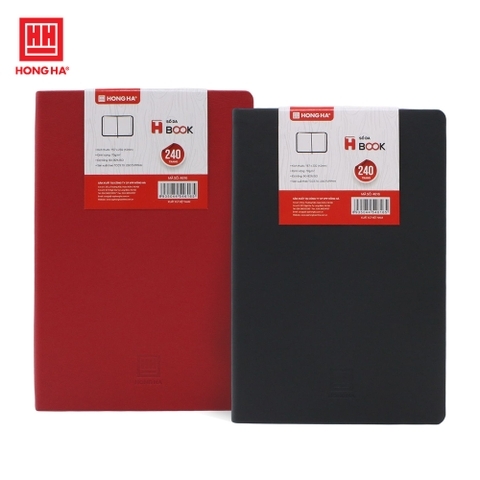 Sổ Bìa Da B5 Hồng Hà 240 Trang 4616