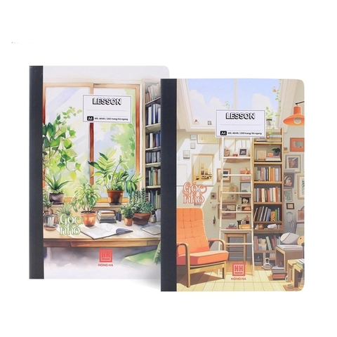 Sổ A4 Bìa Bồi Hồng Hà 200 Trang 4646