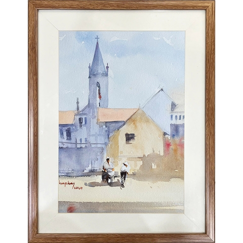 Tranh Màu Nước - Nắng Thu - ADC123