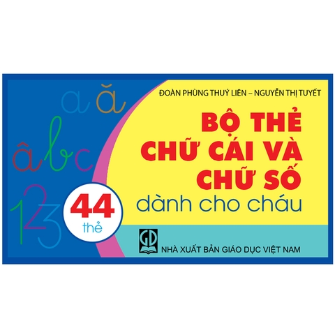 Bộ thẻ chữ cái và chữ số dành cho cháu (ADC)