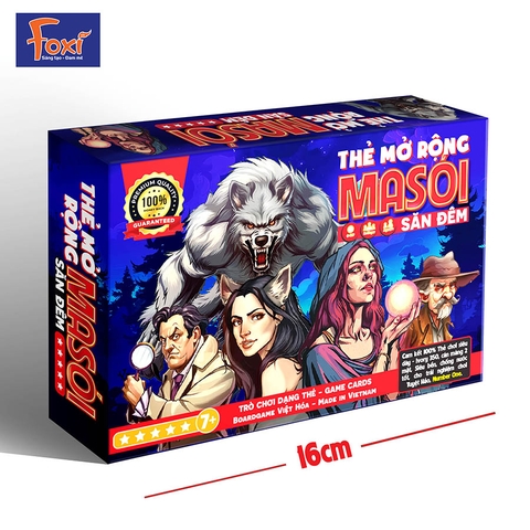 Đồ Chơi Foxi Thẻ Mở Rộng Ma Sói Săn Đêm
