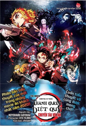 Tiểu Thuyết Thanh Gươm Diệt Quỷ - Bản Điện Ảnh - Chuyến Tàu Vô Tận