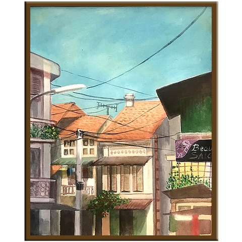 Tranh Sơn Dầu - Trưa Vàng - ADC87