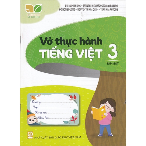 Vở Thực Hành Tiếng Việt Lớp 3 Tập 1 (Kết Nối Tri Thức Với Cuộc Sống)