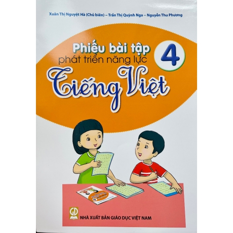 Phiếu Bài Tập Phát Triển Năng Lực Tiếng Việt Lớp 4