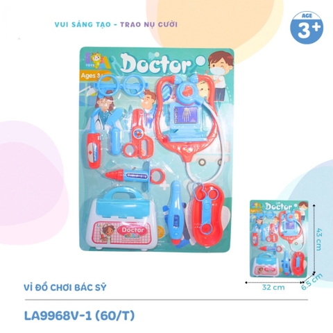 Vỉ Đồ Chơi Bác Sỹ LAToys La9968V-1