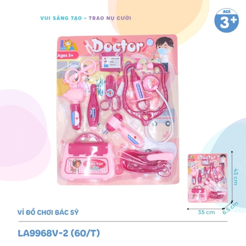 Vỉ Đồ Chơi Bác Sỹ LAToys La9968V-2