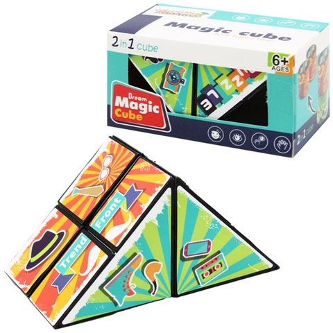 Đồ Chơi Rubik Biến Hình Khủng Long - Thử Thách Siêu Trí Tuệ 2689-4B/5B/6B