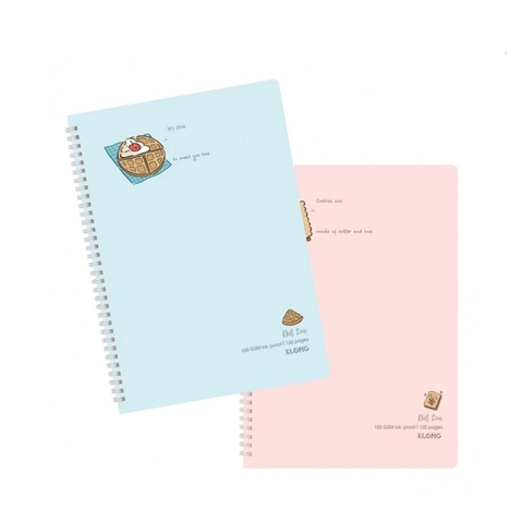 Sổ A4 K.Long Dot Line Caro Lò Xo 120 Trang TB561