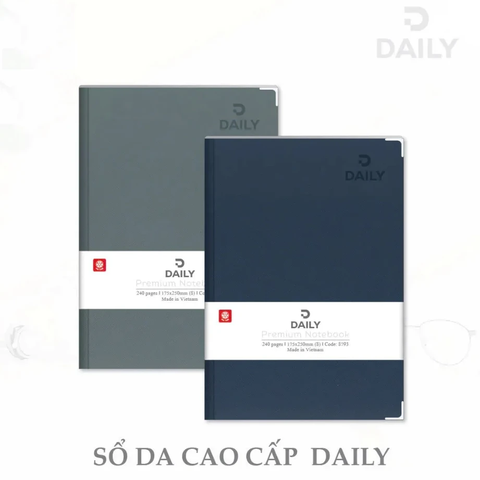 Sổ Bìa Da Cao Cấp Hải Tiến DAILY 6 8779 240Tr