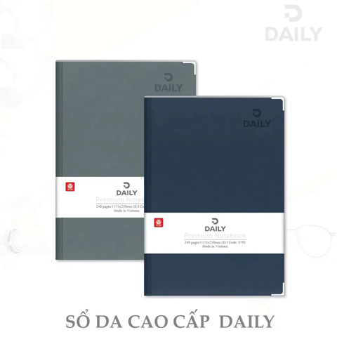 Sổ Bìa Da Cao Cấp Hải Tiến DAILY 8 8793 240Tr