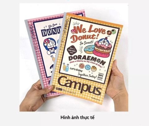 Vở Kẻ Ngang Campus B5 Doraemon 0759 80Tr