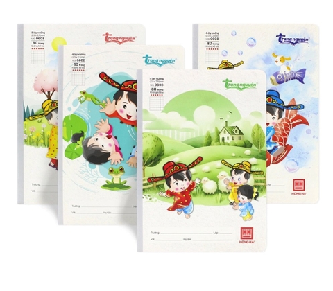 Vở 4 Ôly Hồng Hà School Trạng Nguyên 0608 80Tr