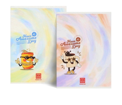 Vở Kẻ Ngang Study Moka May Gáy Hồng Hà 1460 72tr