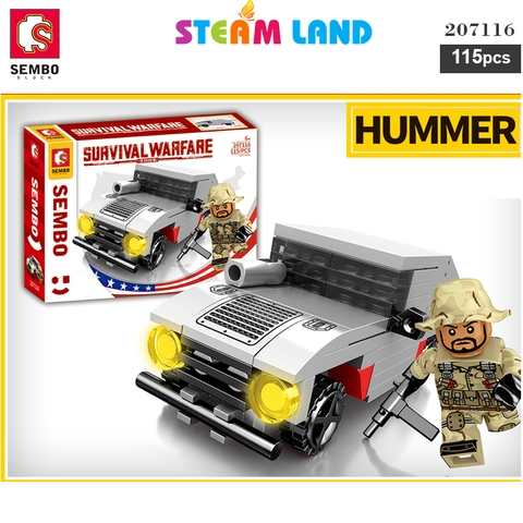 Đồ Chơi Xe Bọc Thép Hummer – Sembo 207116