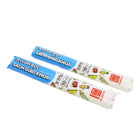 Bọc Sách Giáo Khoa Hồng Hà 3545 Khổ 190 x 265mm