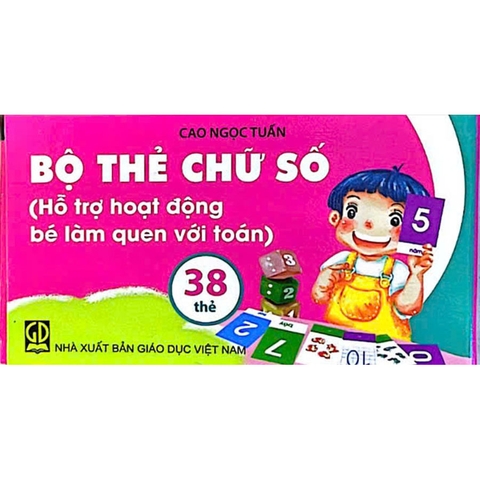 Bộ Thẻ Chữ Số (Hỗ Trợ Hoạt Động Bé Làm Quen Với Toán)