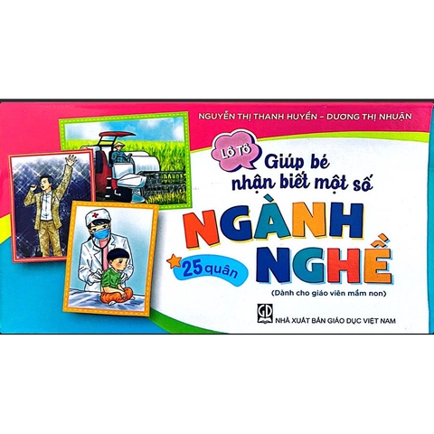 Lô Tô Giúp Bé Nhận Biết Một Số Ngành Nghề (Dành Cho Giáo Viên Mầm Non)