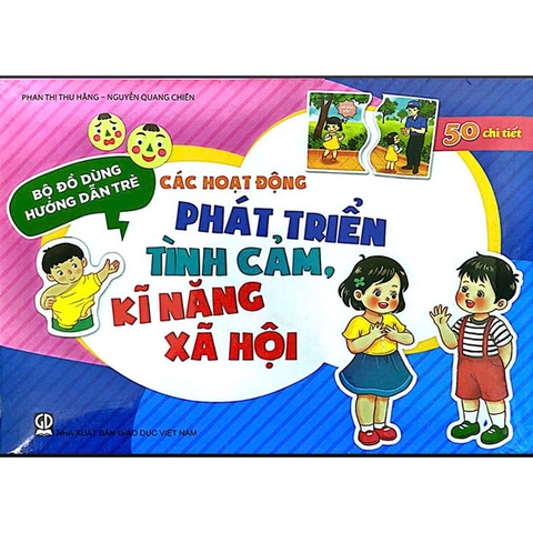 Bộ Đồ Dùng Hướng Dẫn Trẻ Các Hoạt Động Phát Triển Tình Cảm, Kĩ Năng Xã Hội