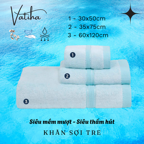 Khăn Bamboo - Xanh Ngọc