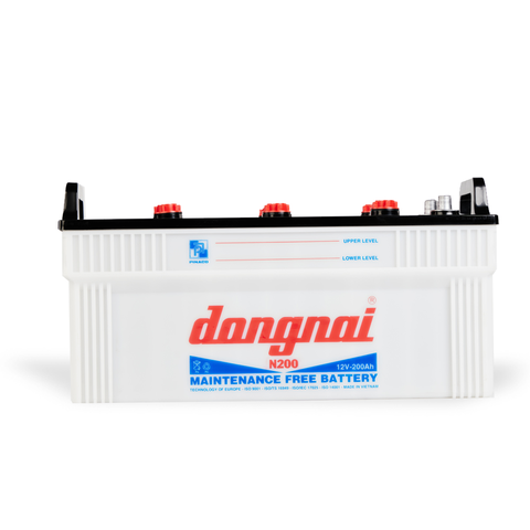 Ắc quy Dongnai CMF N200 màu trắng