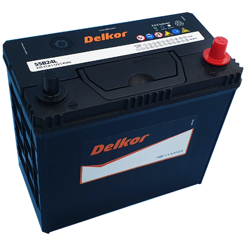 ẮC QUY Ô TÔ DELKOR 55B24L
