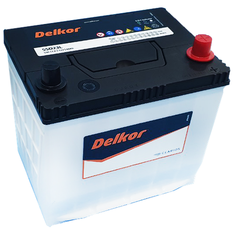 ẮC QUY Ô TÔ DELKOR 55D23L
