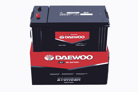 ẮC QUY Ô TÔ DAEWOO 210H25R
