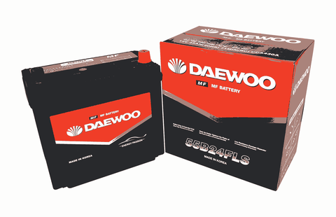 ẮC QUY Ô TÔ DAEWOO 55B24FLS