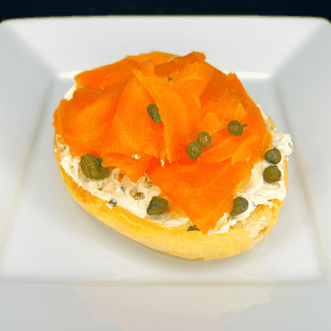 Smoked Salmon : Garlic Pepper