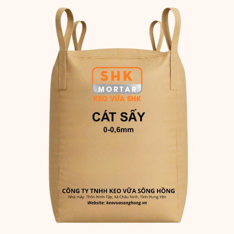 Cát sấy 0-0.6mm - Bao Jumbo