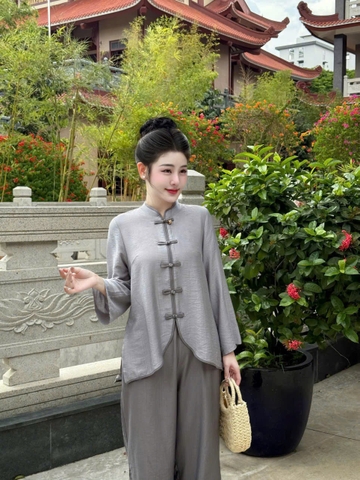 Bộ lam cổ trụ V bầu nút cài