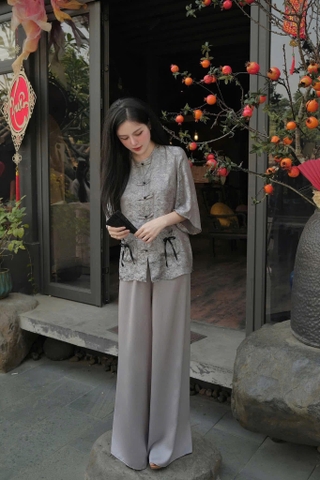 Đồ lam nút nơ túi lộc