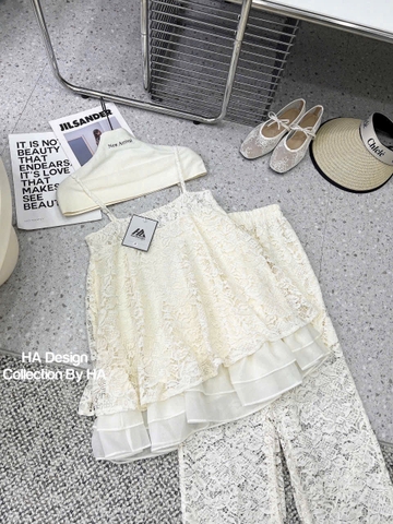 Set ren tiểu thư cao cấp