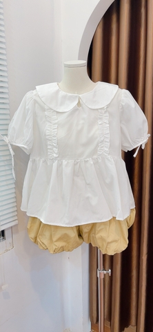 Set áo babydoll kèm quần bí