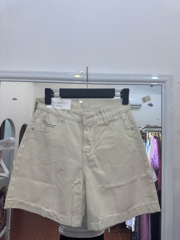 JS6 quần kaki kem thêu túi sau 3378