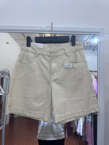 JS14 quần ngố đại trơn lai gấp 3275