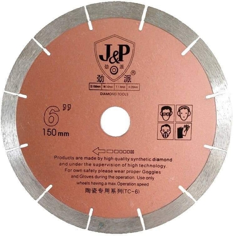 Lưỡi cắt gạch jp150 tc6 hồng (pt )