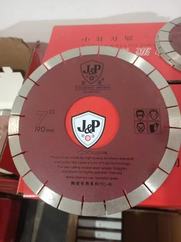 Lưỡi cắt gạch jp 190 tc8